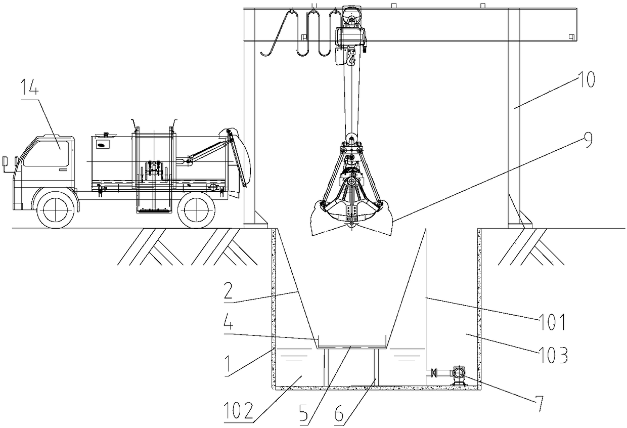 Kitchen waste pretreatment system and process