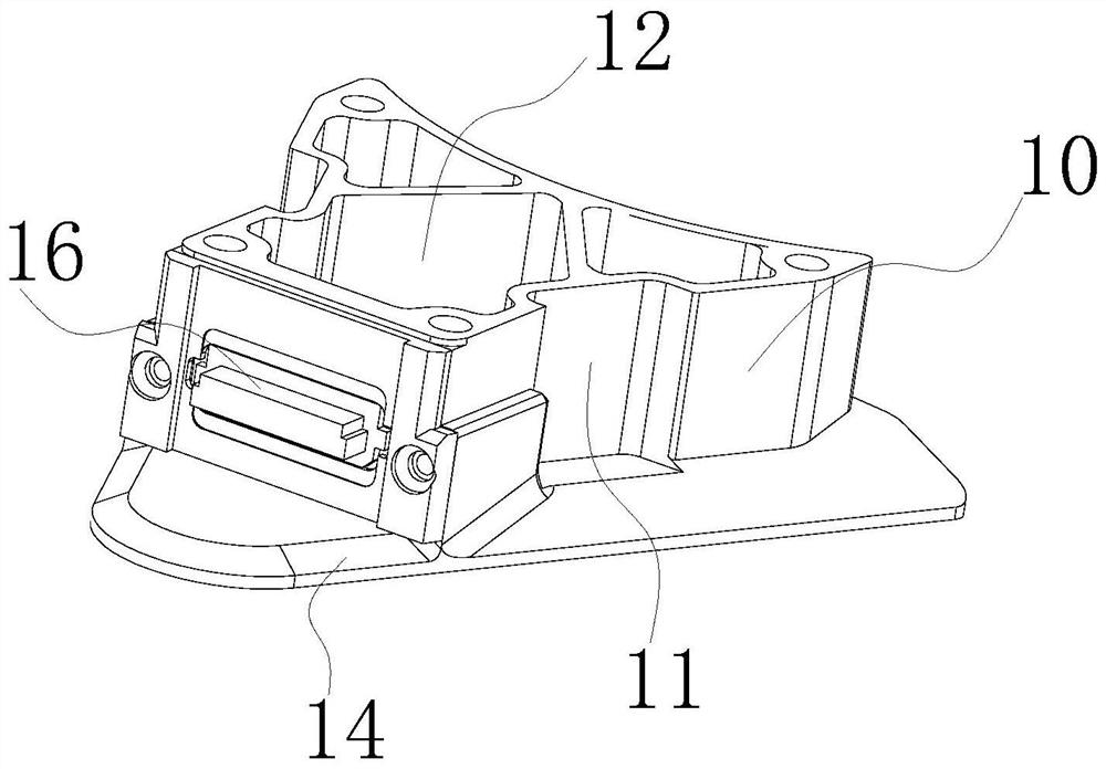 Surveying and mapping equipment quick disassembly and assembly connector for unmanned aerial vehicle