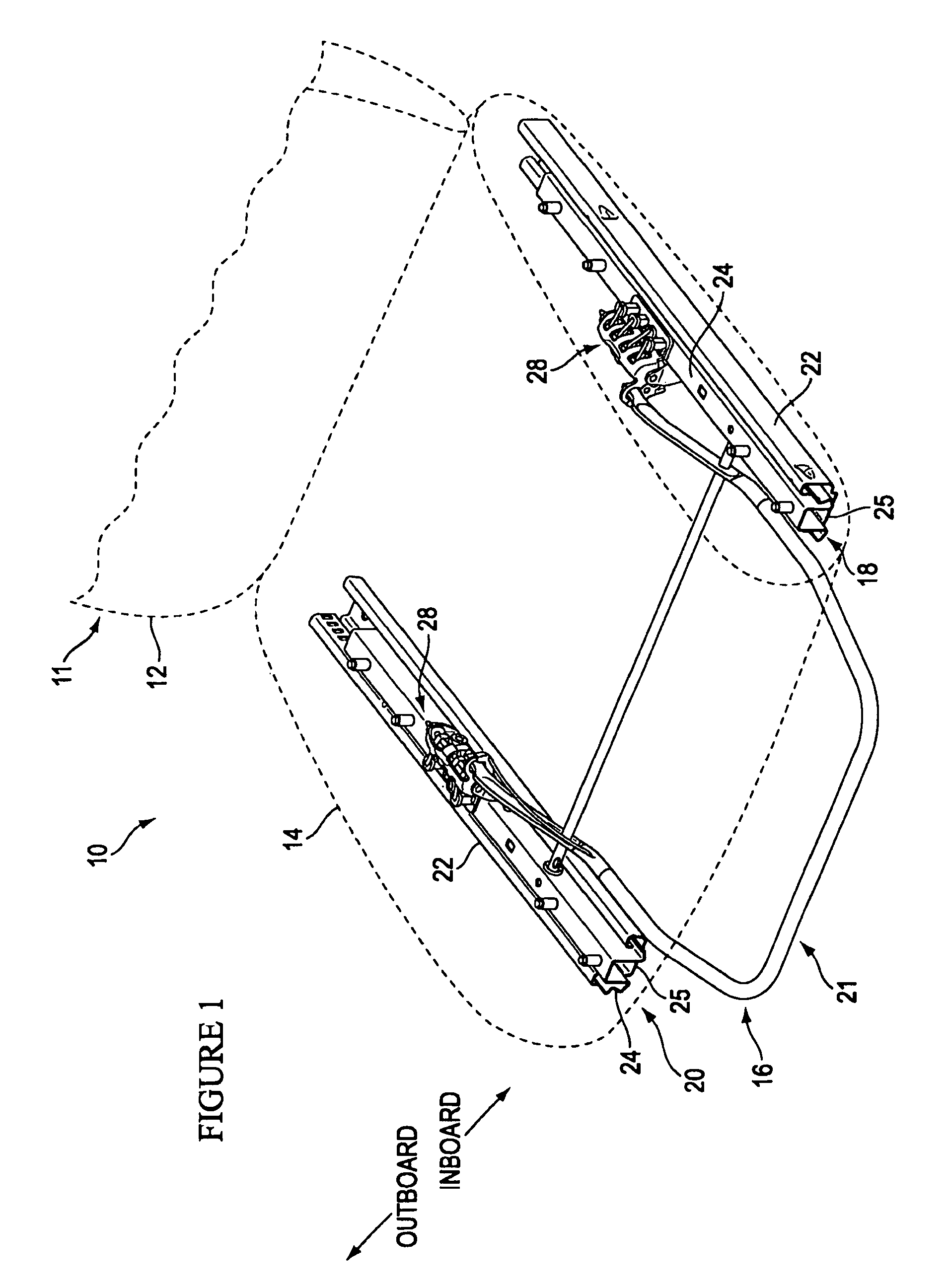 Vehicle seat track