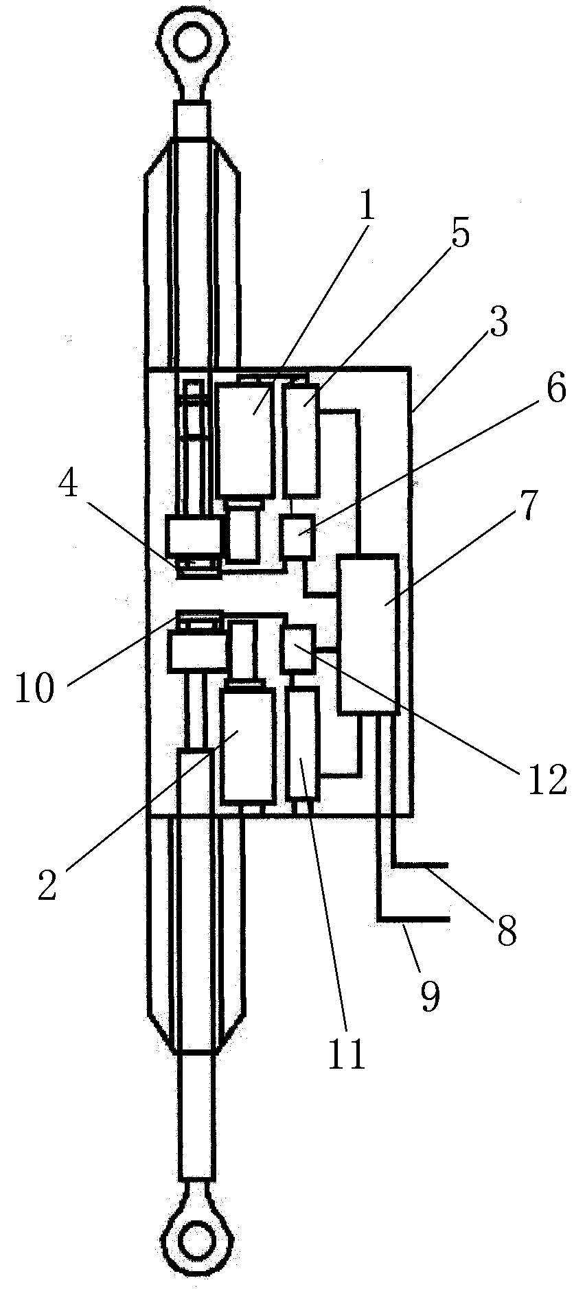 Redundant steering engine system for unmanned aerial vehicle