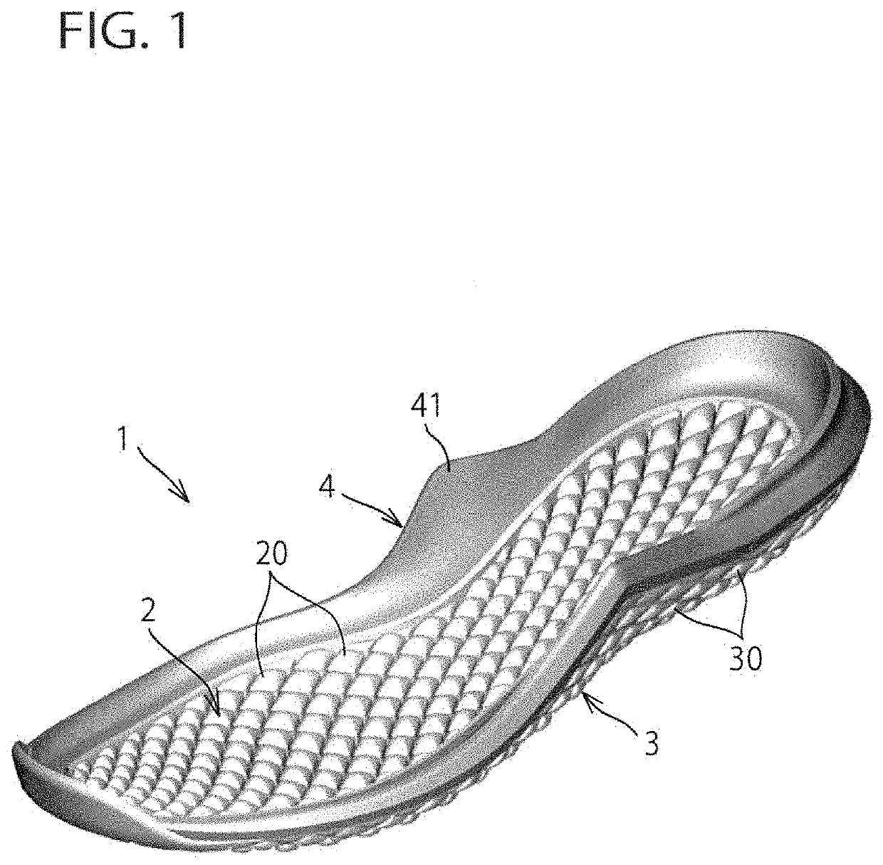 Sole Structure for a Shoe