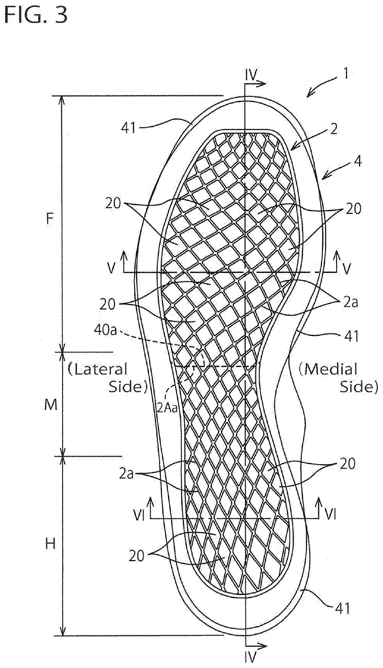 Sole Structure for a Shoe