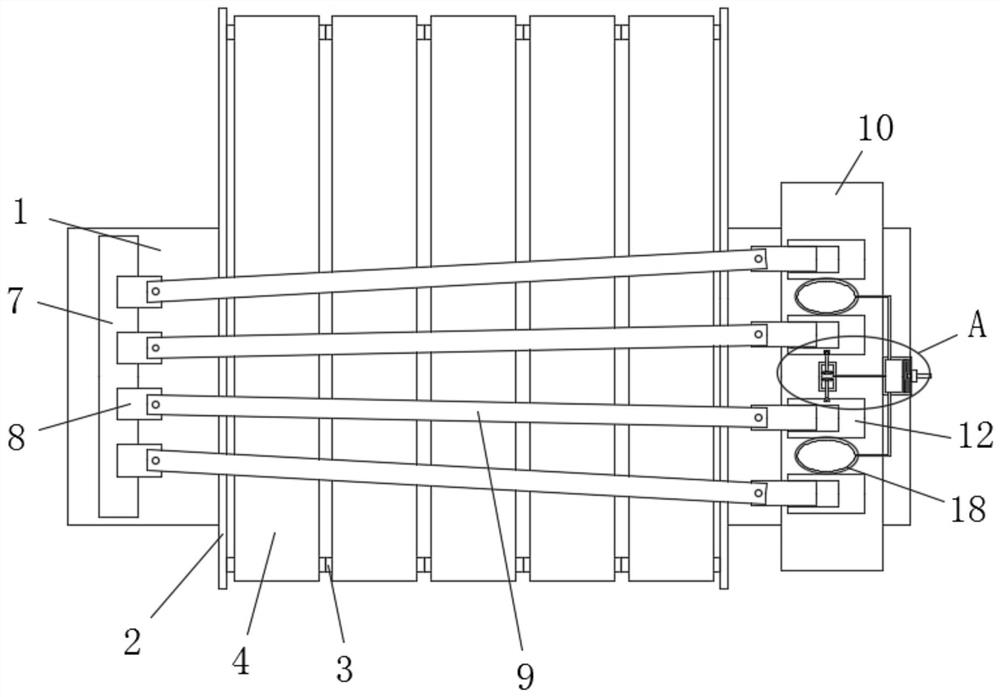 Express sorting device convenient to operate