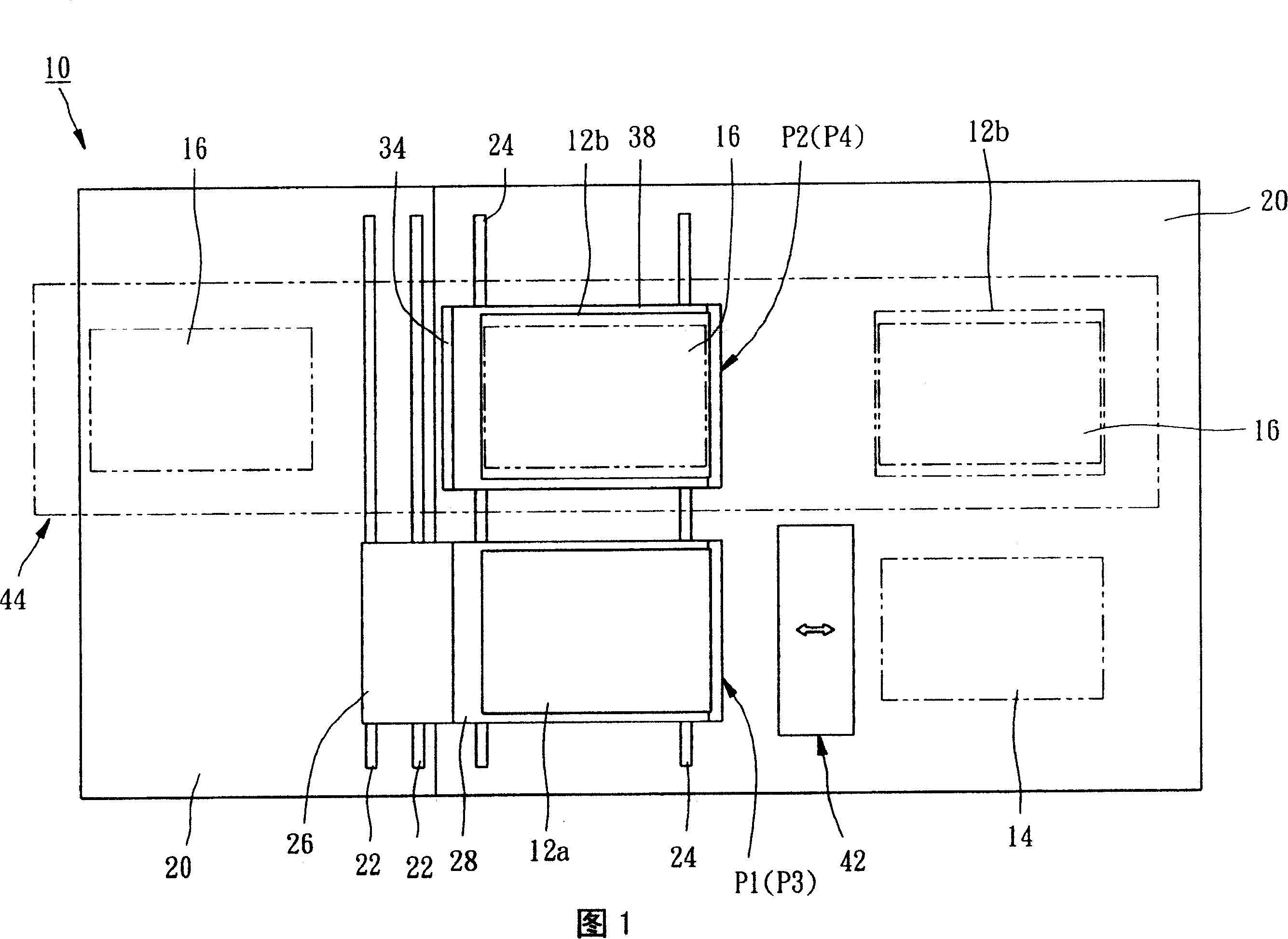 Polarizing board adhibiting device