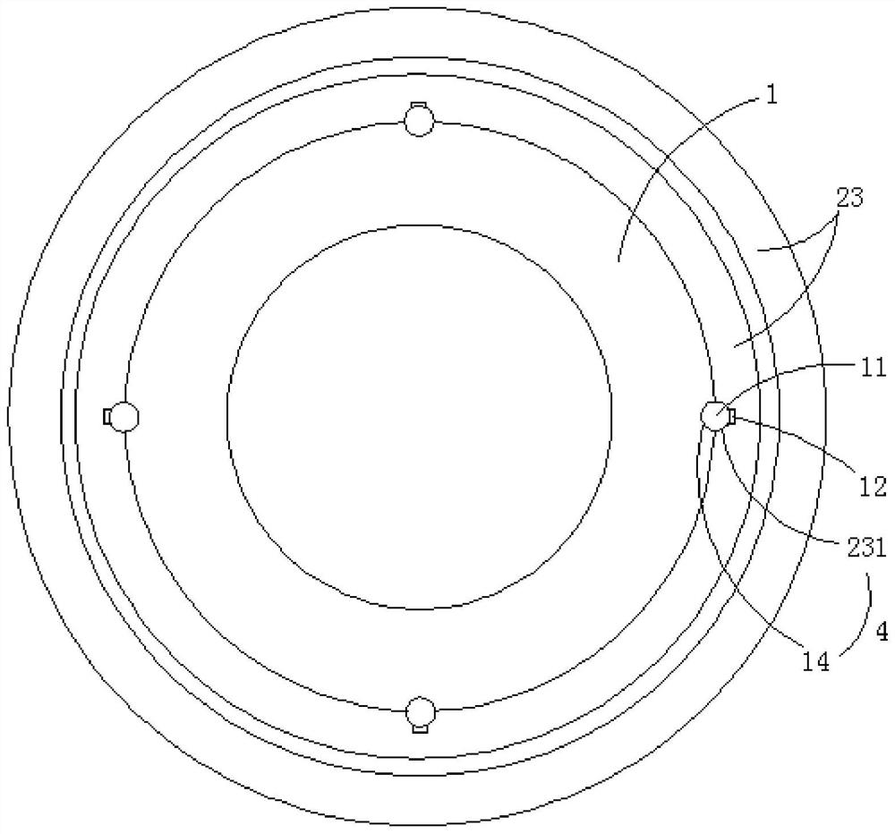 Structure for eliminating axial clearance of bearings of planet rotating stand, planet speed reducer and method