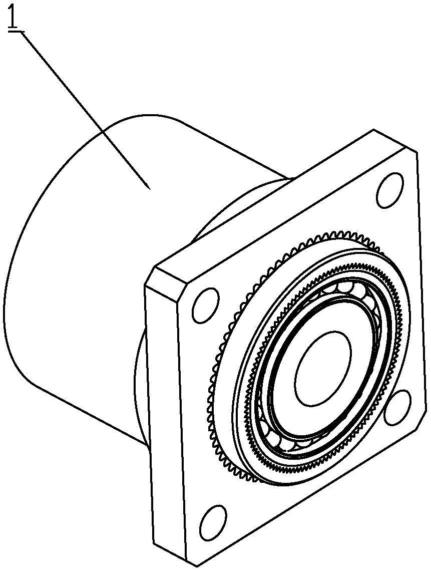 Micro harmonic speed reducer