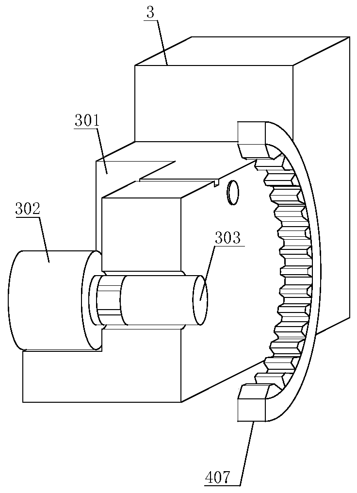 Circulation planting device in greenhouse for agricultural production