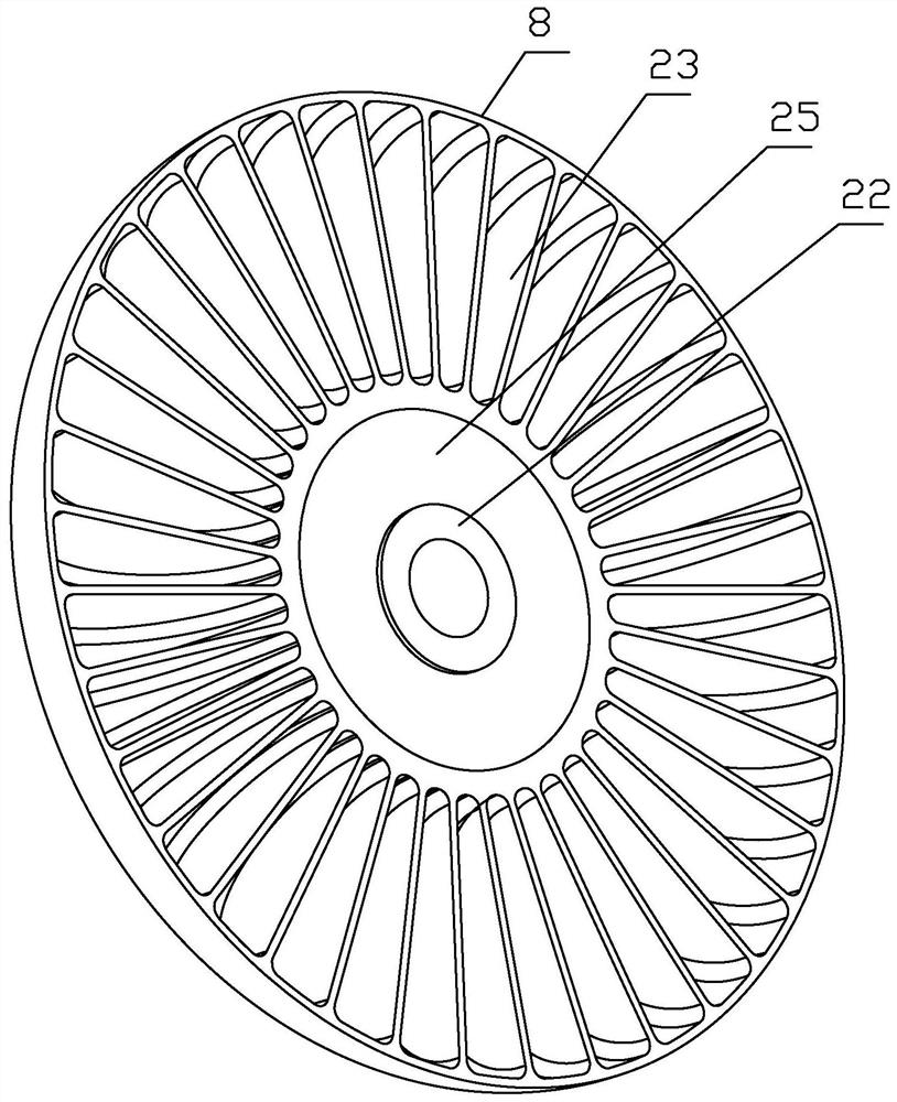 Anti-corrosion and anti-explosion vortex type hydrogen circulating pump