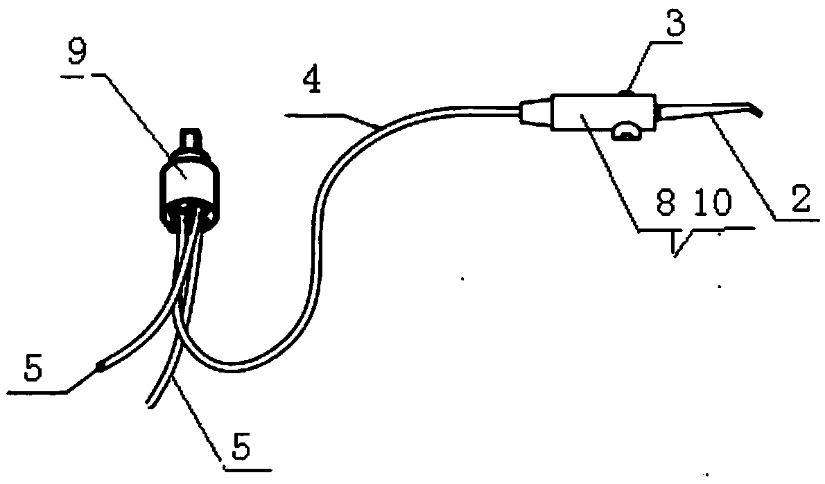 Oral healthcare device with faucet function