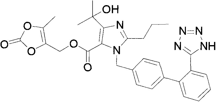 Preparation method of olmesartan medoxomil