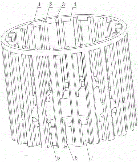 A manufacturing process of a commutator