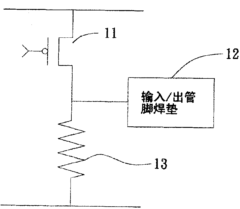 An electrostatic protection structure of high voltage drive integrated circuit