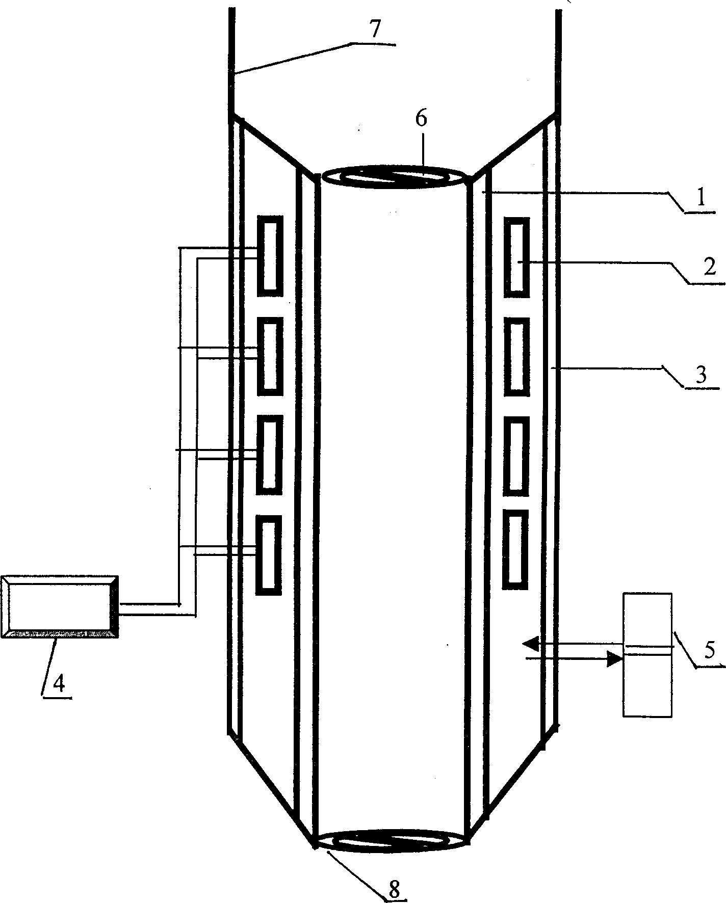 Coal-iron ore microwave reduction and electric furnace steel-making method and equipment