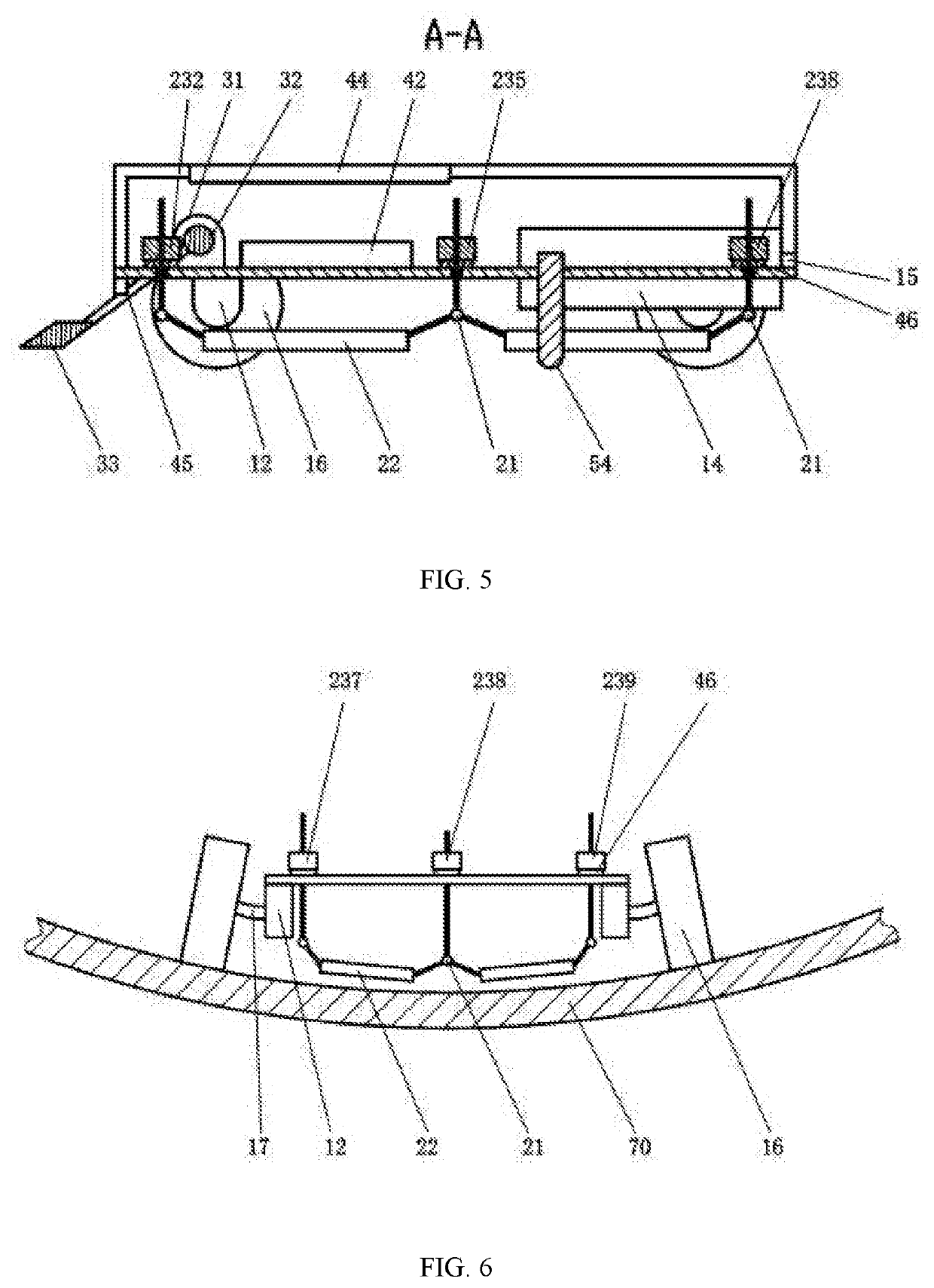 Wall-climbing robot for measuring capacity of vertical metal tanks