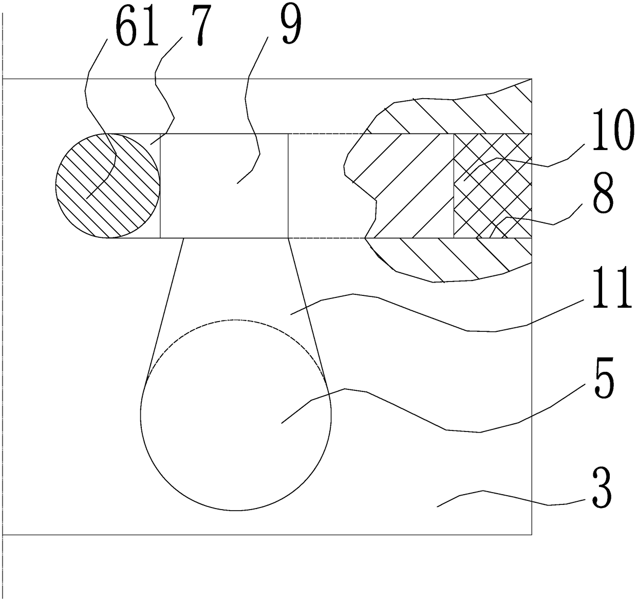 A wall quick leveling and hanging structure