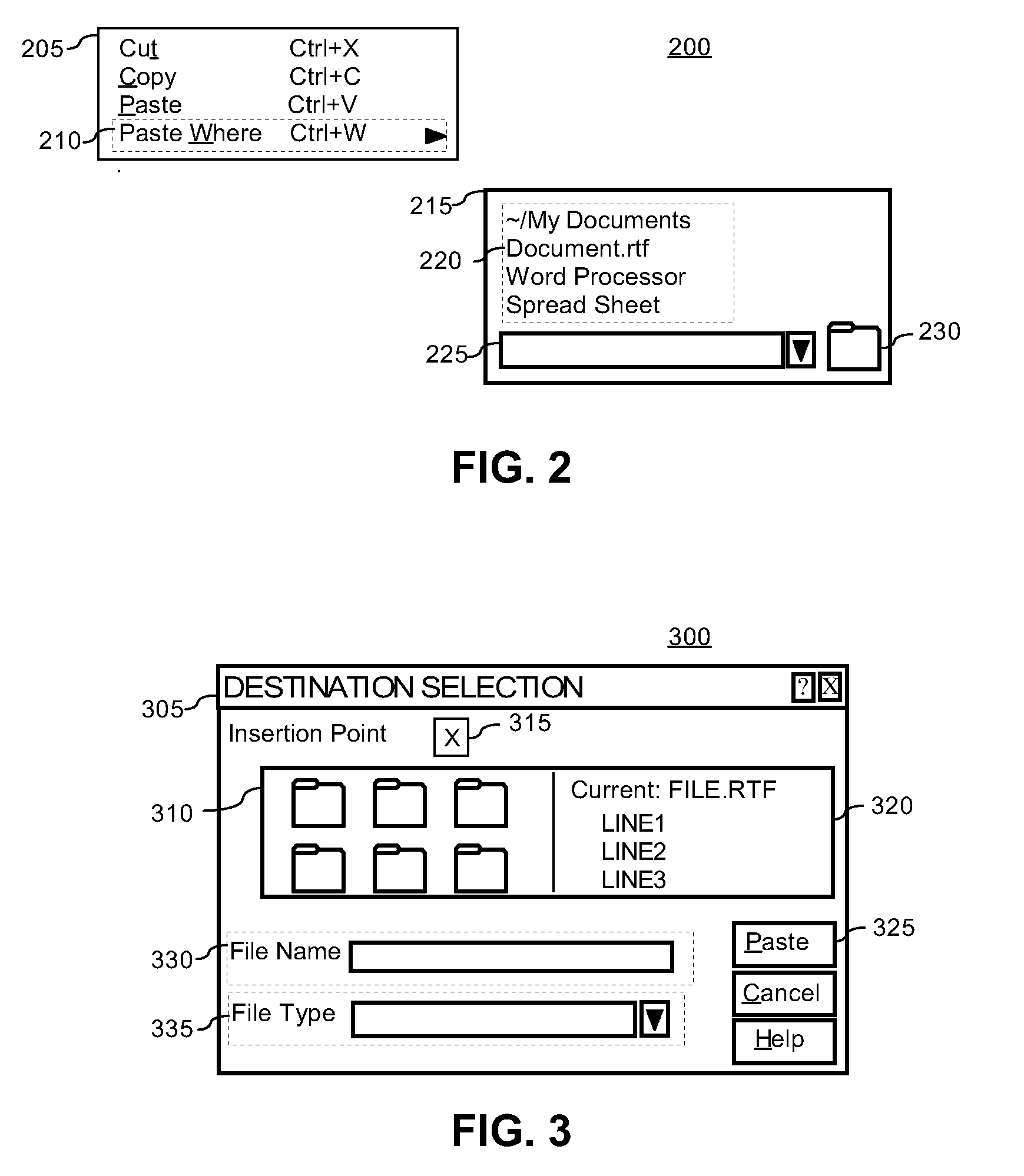 Facilitated source to target object editing functions