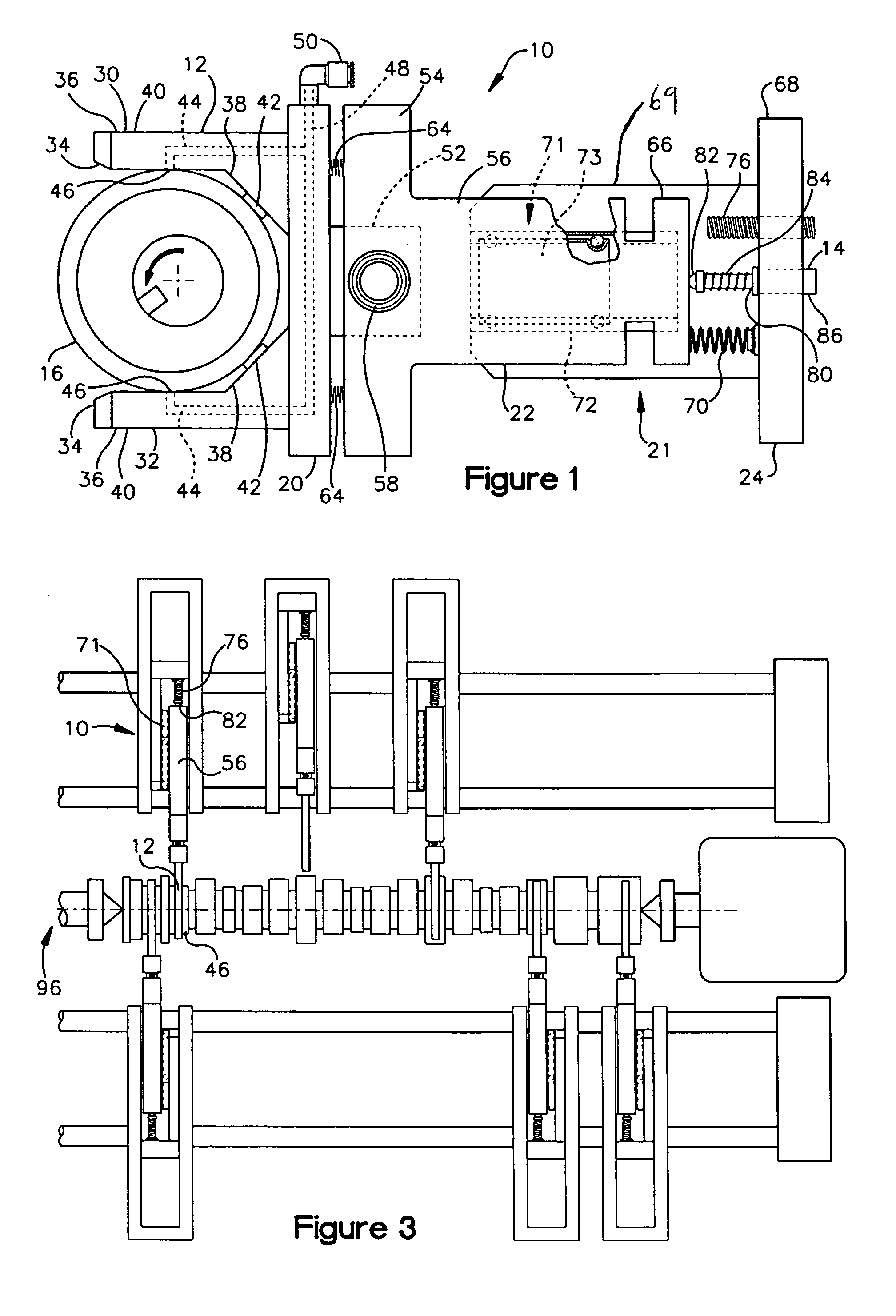 Gauge assembly for measuring diameter and total indicated runout