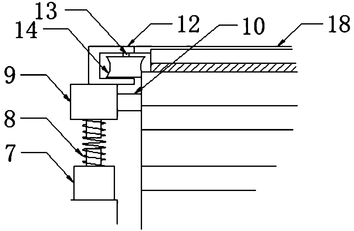 Crawler belt tensioning mechanism of crawler belt tractor