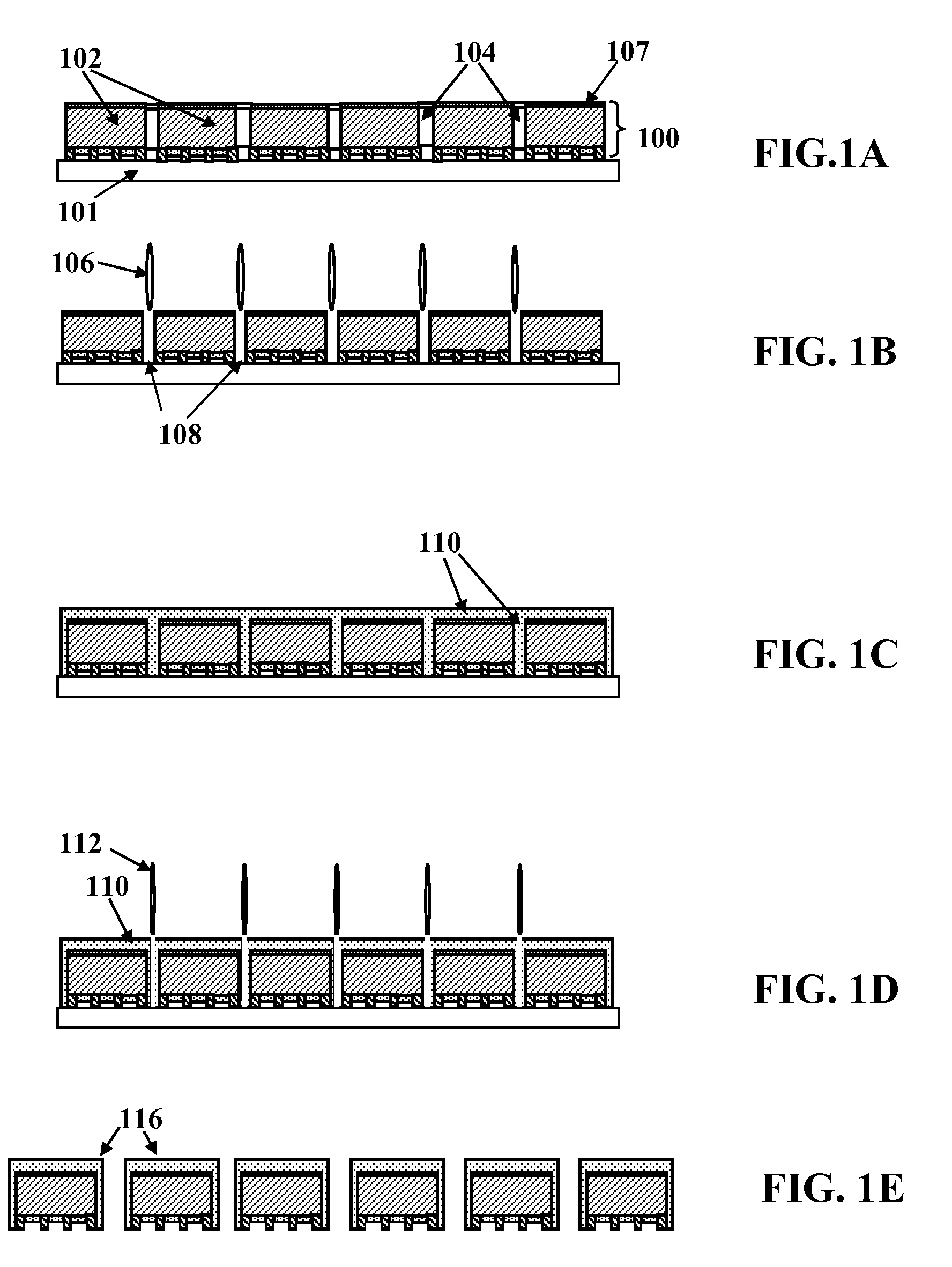 Wafer level chip scale packaging