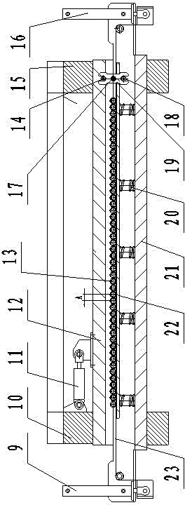 Steel wire mesh netting machine for coal mine anchor rod supporting