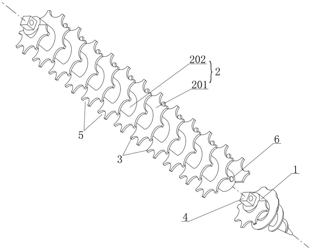 Light agricultural earth boring machine