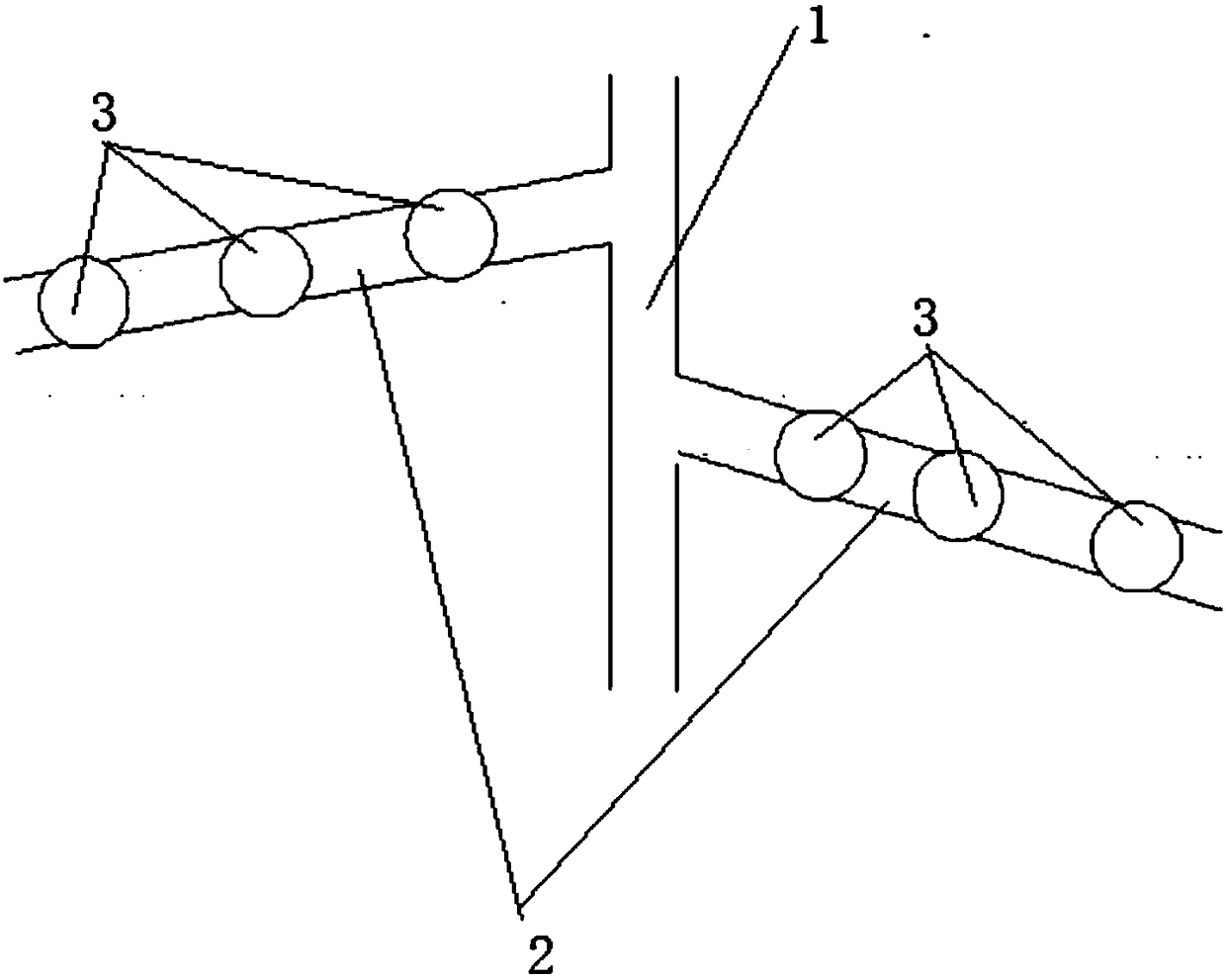 Method for analyzing pipeline depositing distribution