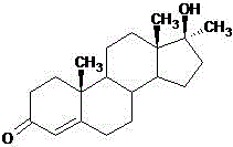 Treatment method for methyltestosterone mother liquor