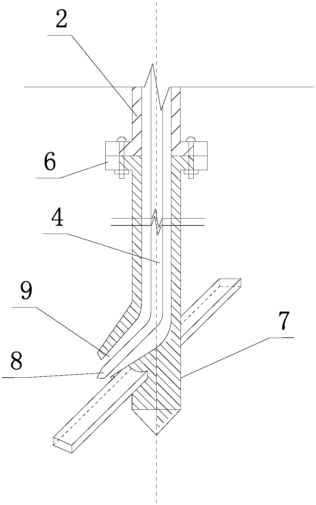 Multi-axial pressure cyclone-jet mixing pile driver and method for forming piles using the pile driver