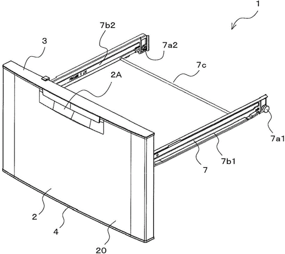 Refrigerator door and refrigerator with same