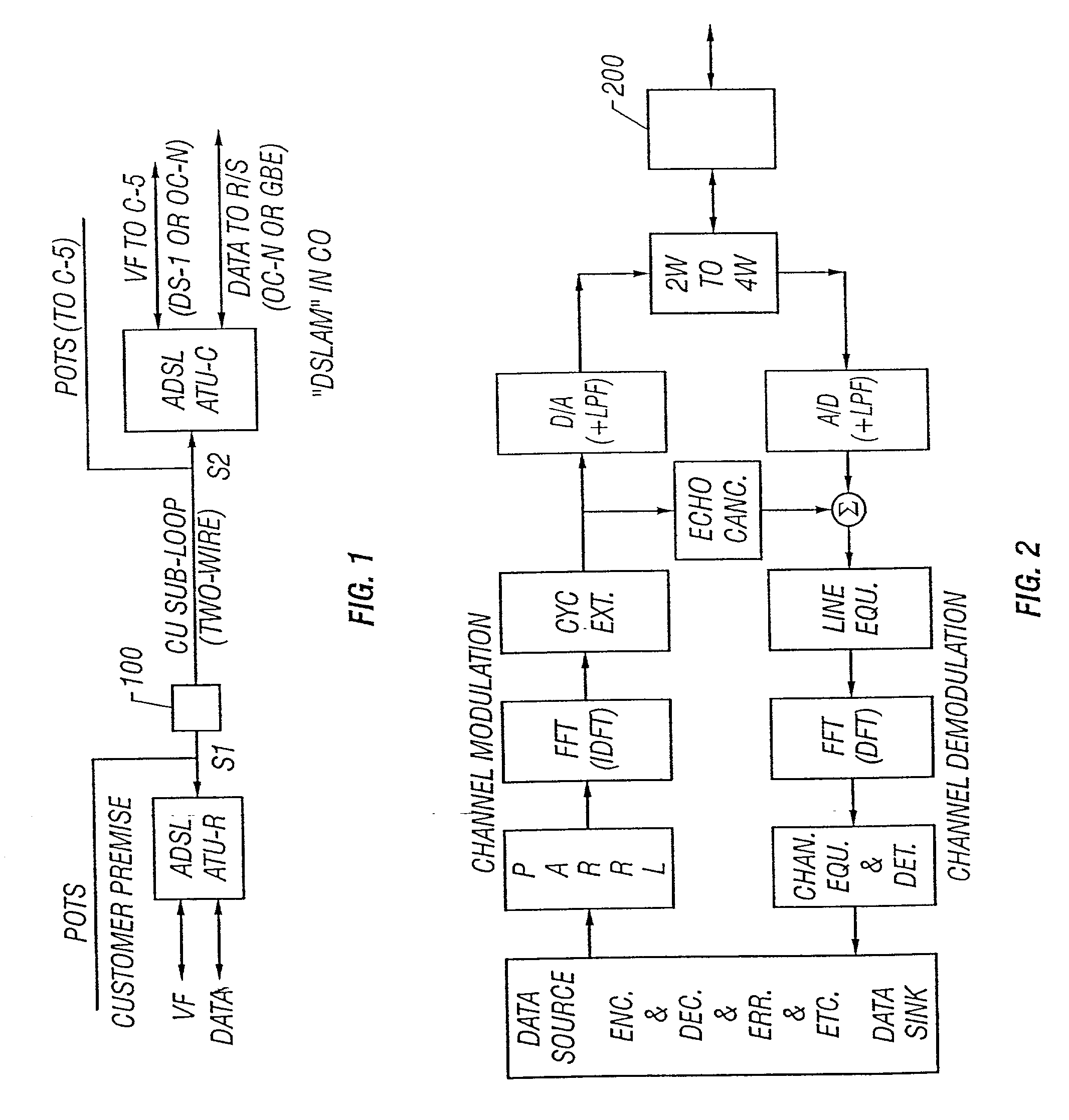 Long subscriber loops using modified load coils