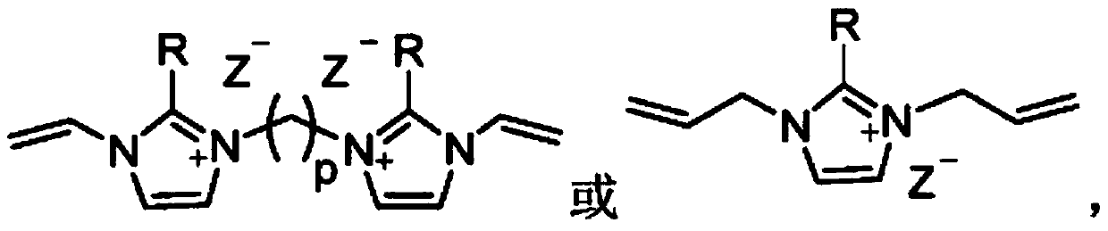 A kind of preparation method of proton exchange membrane with hydrophilic/hydrophobic interpenetrating network structure