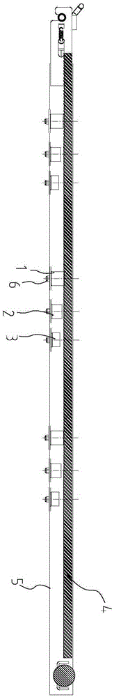 A method for manufacturing a treadmill multi-stage buffer structure and the multi-stage buffer structure