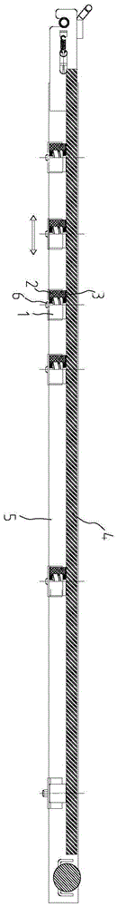 A method for manufacturing a treadmill multi-stage buffer structure and the multi-stage buffer structure