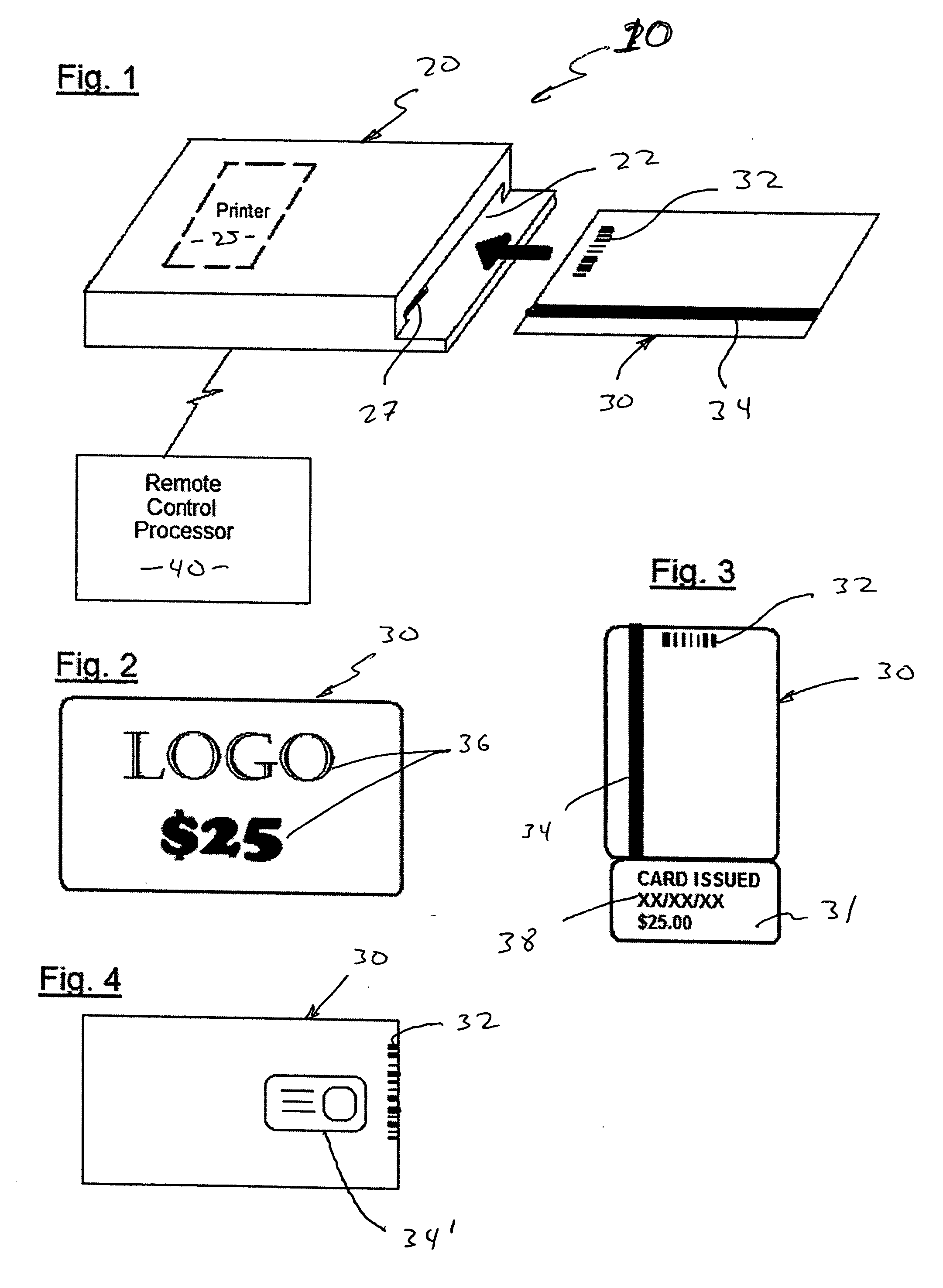 Prepaid card issuing system