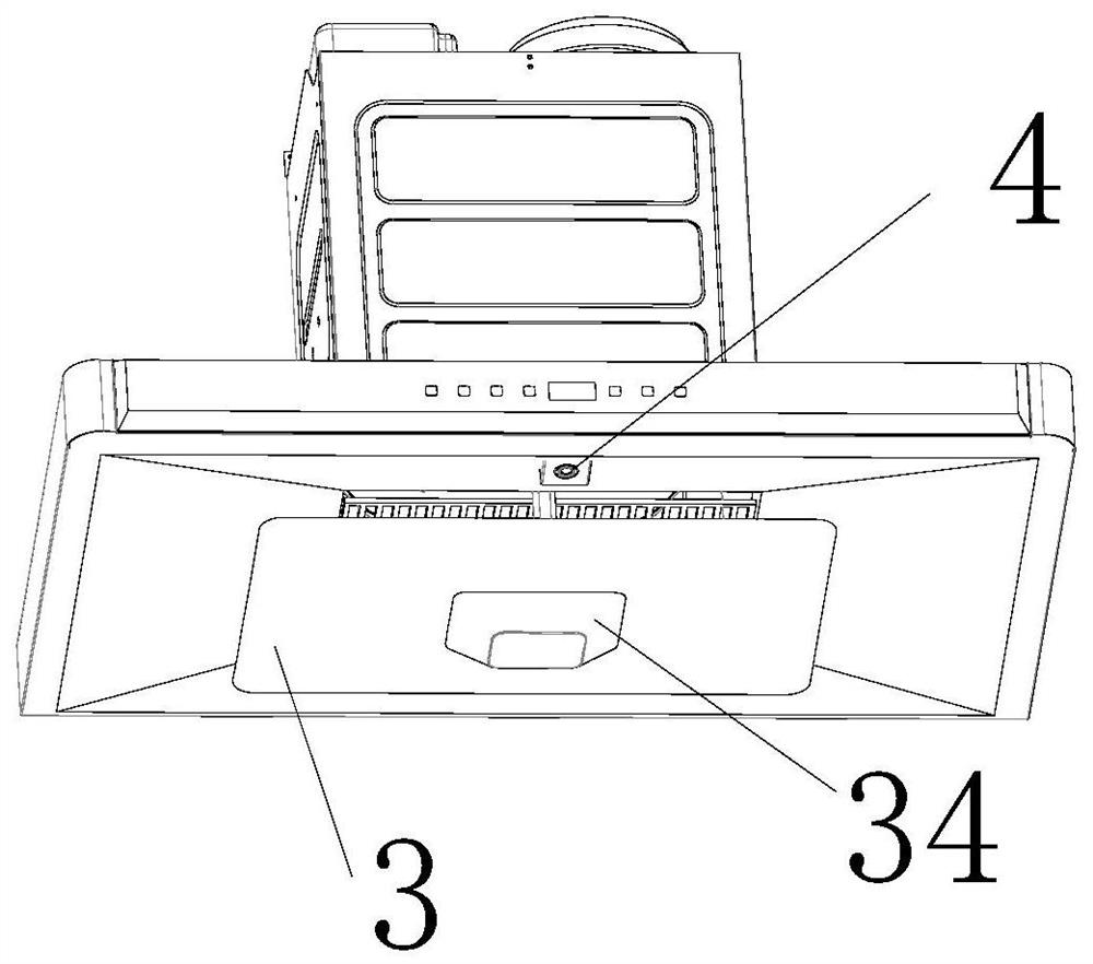 Air inlet adjusting device for range hood