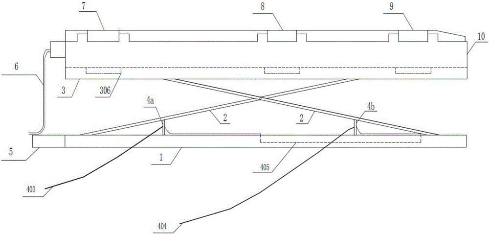 All-directional multi-angle acoustic testing auxiliary device and auxiliary device