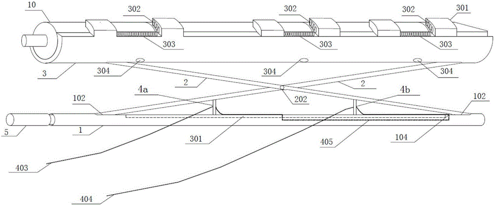 All-directional multi-angle acoustic testing auxiliary device and auxiliary device