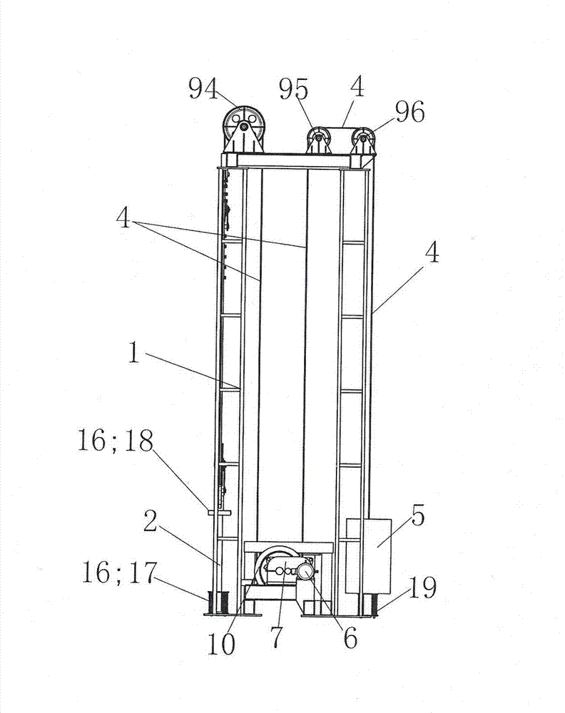 Efficient energy-saving oil pumping machine