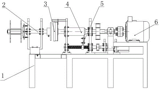 Copper belt automatic winding and disc changing process and device with clutch telescopic shaft