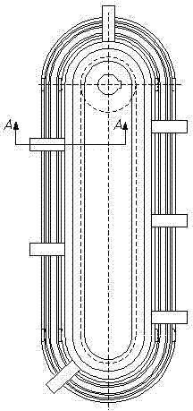 Magnetic suspension tentering sizing transmitting unit