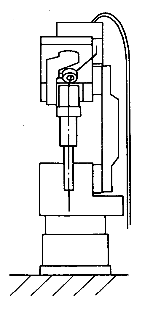 Drive mechanism for industrial robot arm