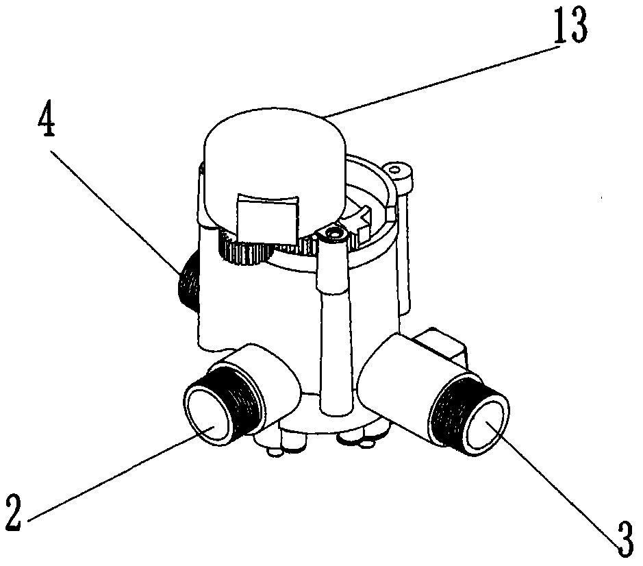 Thermostatic valve for water heater