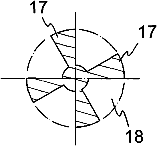 Decontamination device with foam generator