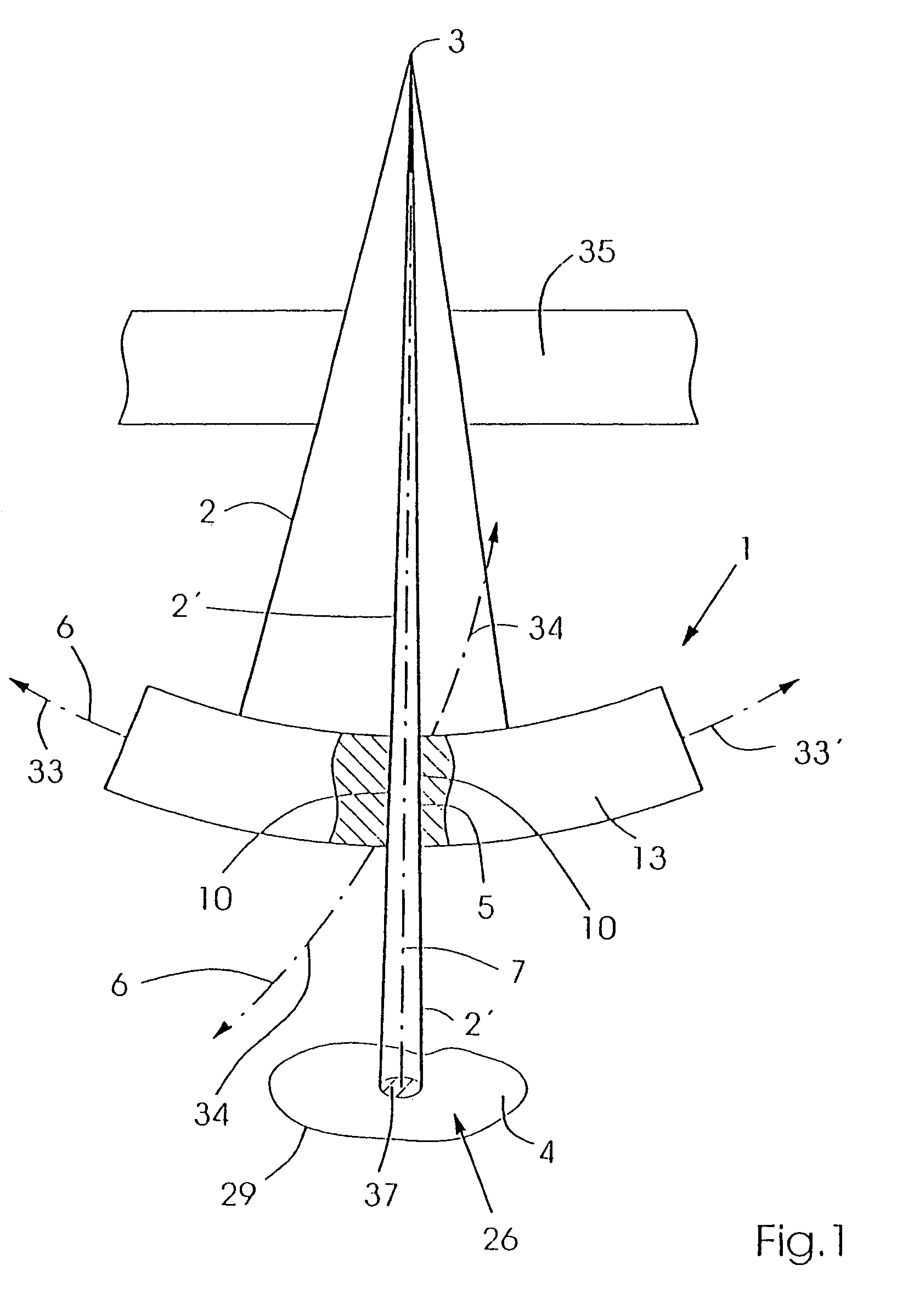 Collimator for high-energy radiation and program for controlling said collimator