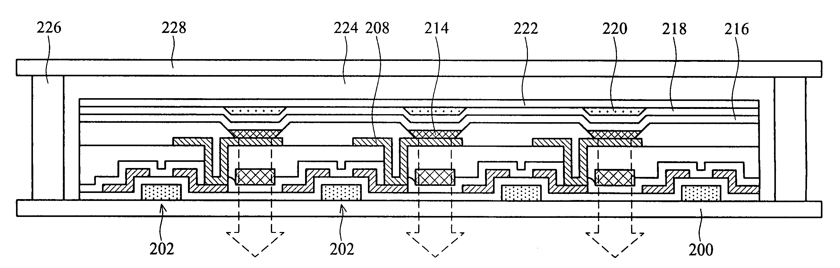 Organic electroluminescent display with improved barrier structure