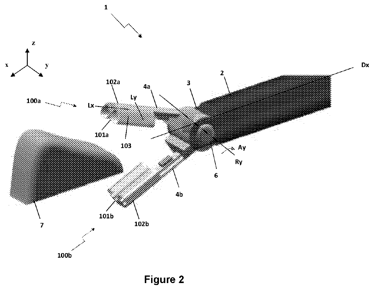 Adaptatively morphing surgical grasper