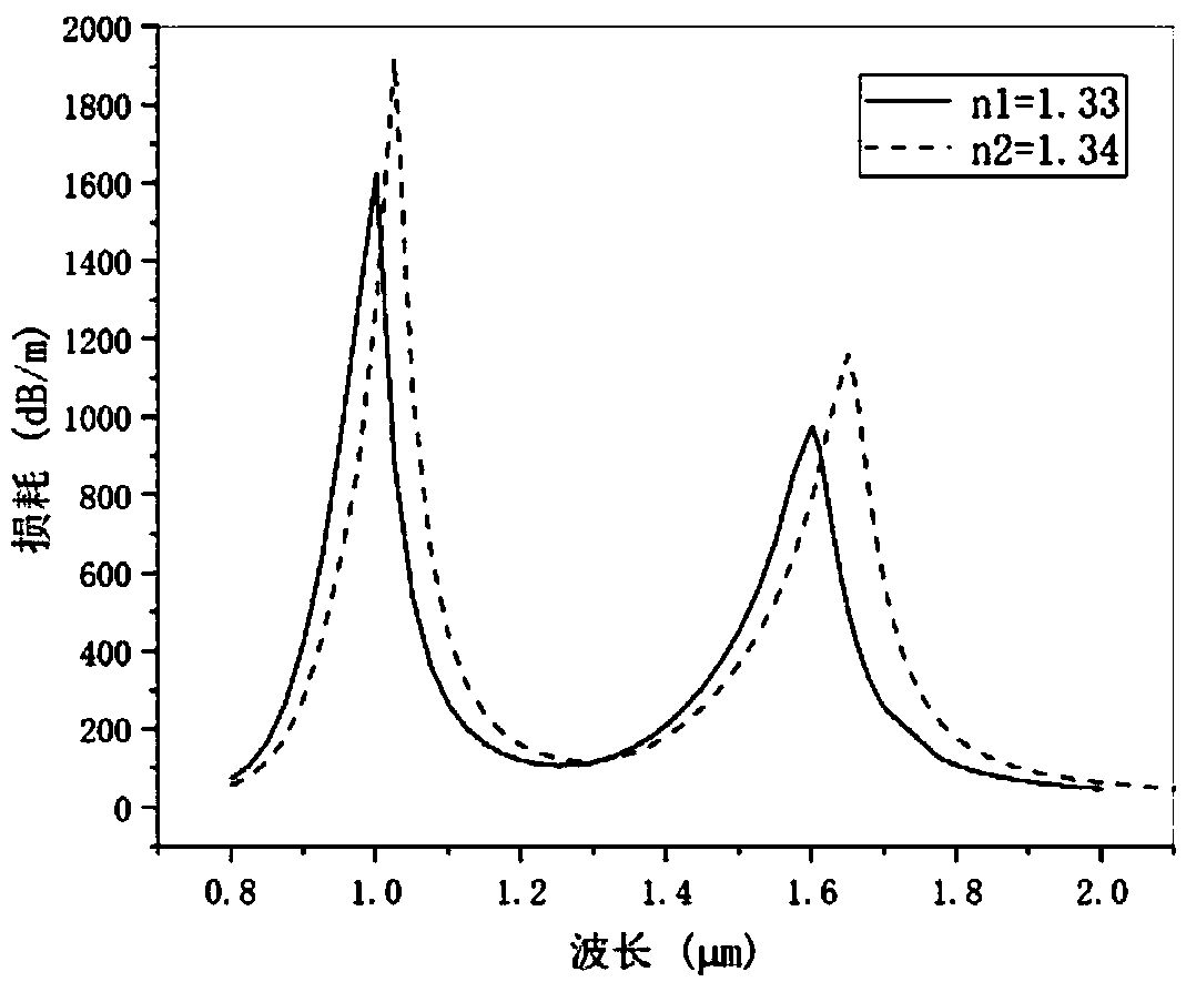 LMR microstructure optical fiber