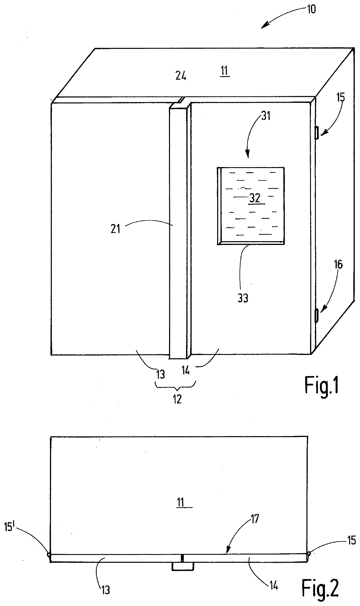 Explosion-proof housing with split cover