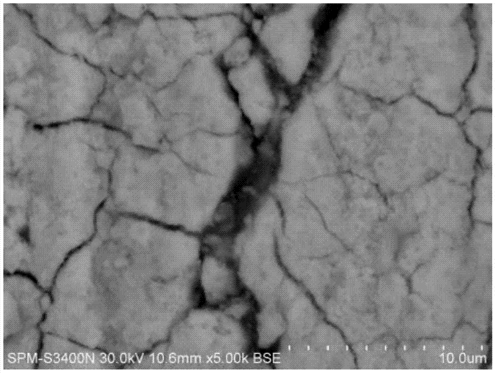 A method for forming a composite ceramic film on the surface of a lead-silver alloy anode