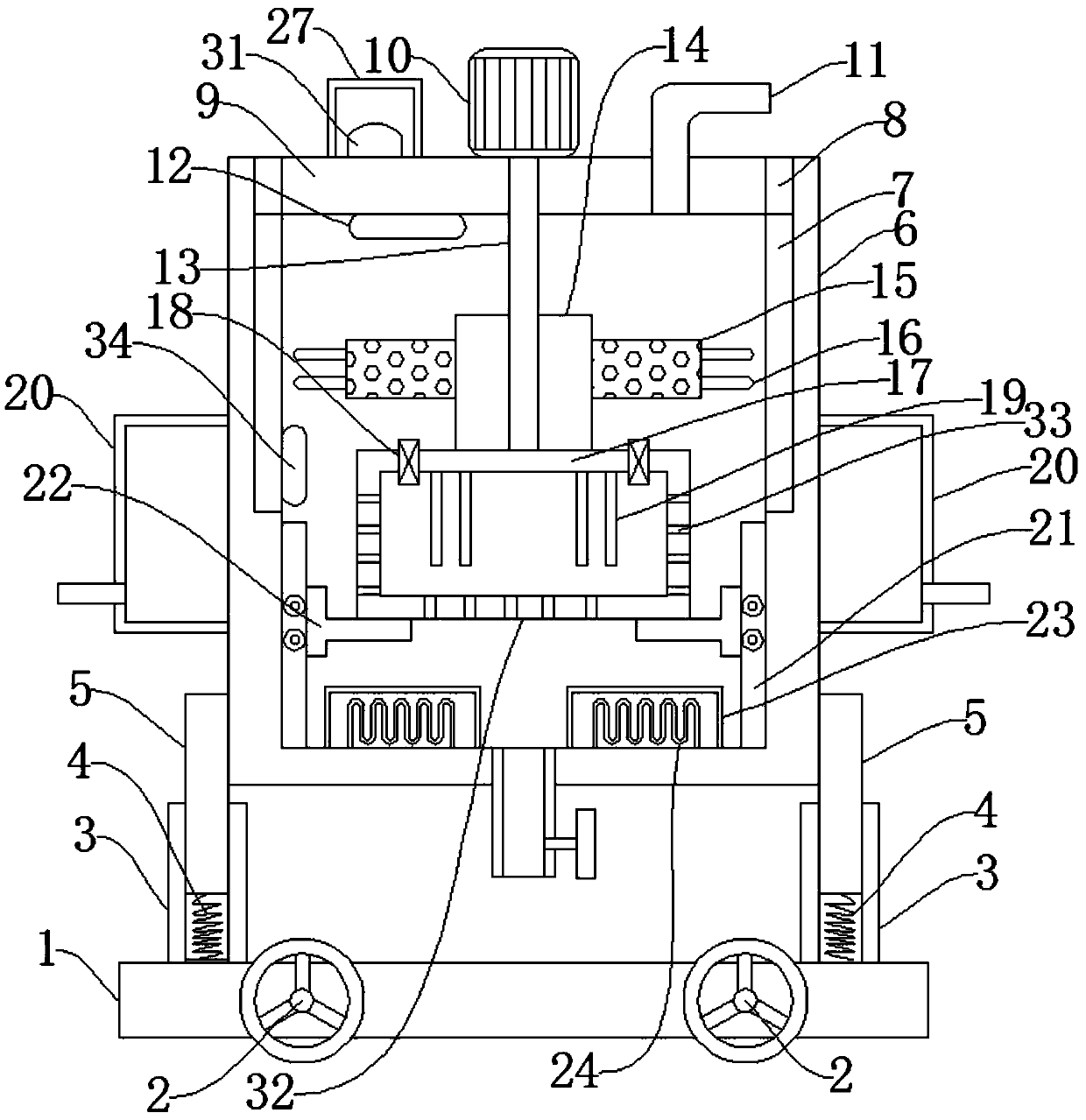 Novel traditional Chinese medicine effective component extraction device